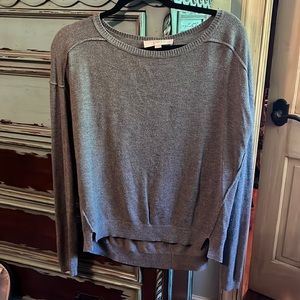 Gray sweater from the Loft